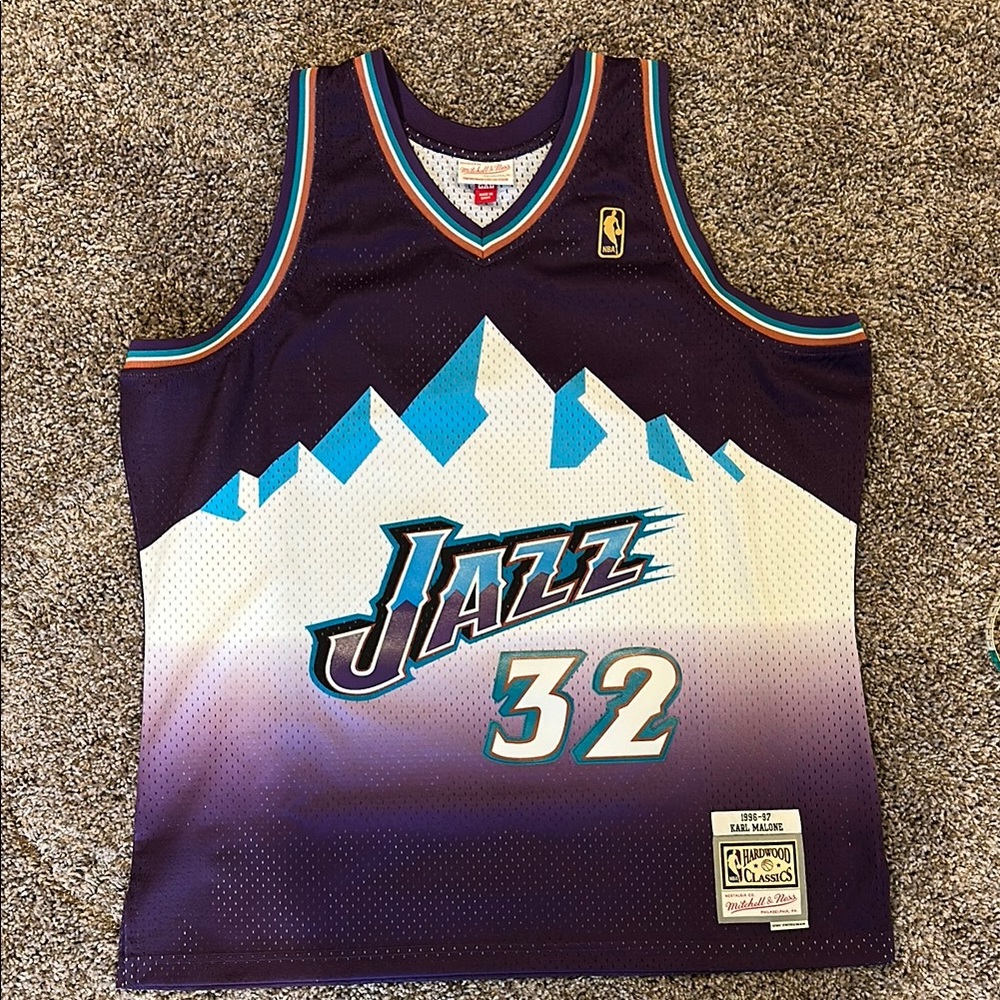 Karl Malone Utah Jazz Jersey XL